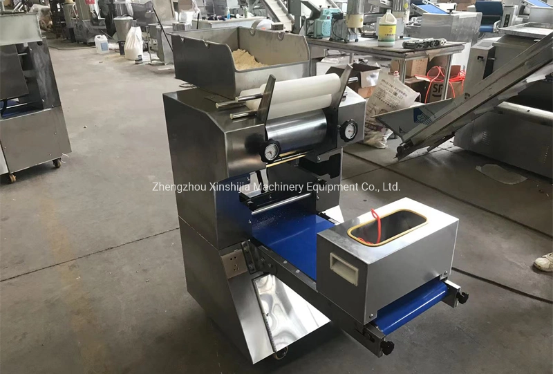 Stainless Steel Automatic Flour Dough Sheet Various Fresh Dry Ramen Pasta Noodle Pressing Making Processing Producing Machine