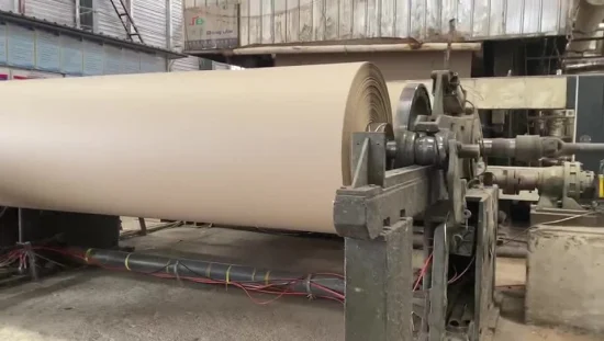 Máquina de fabricación de papel corrugado de papel superior blanco de papel acanalado de papel Kraft de papel de cartón de 4200 mm
