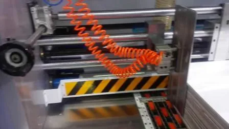 Máquina de impresión en colores Flexo de cuatro cajas de cartón corrugado